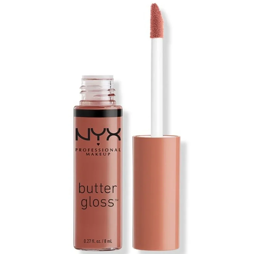 NYX Butter Gloss Non-sticky Lip Gloss Color: PRALINE (FULL SIZE)**NEW!